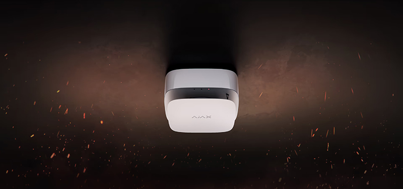 Ajax smoke and fire sensor
