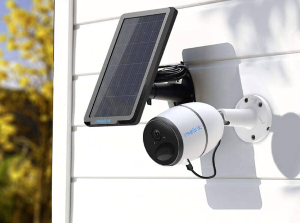 Solar powered cameras