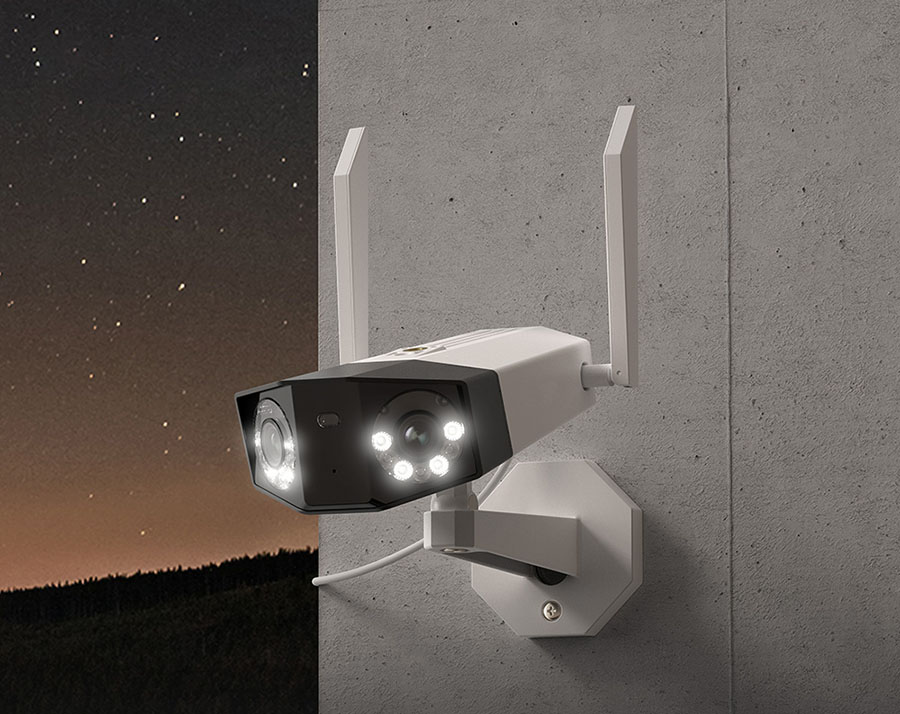 Cameras with night recording